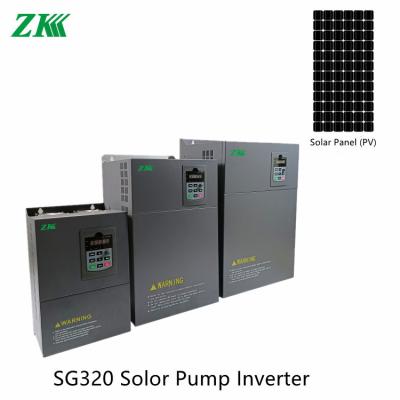 LCD Screen 480VAC MPPT VFD Solar Pump Inverter GPRS Remote Control