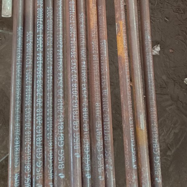 20# Galvanized Seamless Steel Pipe GB/T8163 Fluid Steel Pipe Customizable