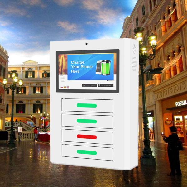 Fast Charge Multi Cell Phone Charging Stations With Secure Locker For Restaurant Hotel