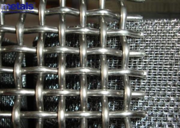 65Mn Steel Crimped Woven Wire Mesh Screen for Stone Quarry