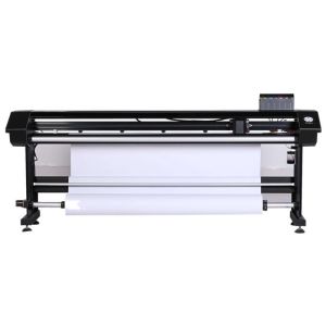 Full Color Continuous Large Format Inkjet Plotter with 120sqm/h Printing Speed and 6 Color Refillable Ink Cartridge for 80-250gsm Kraft Paper