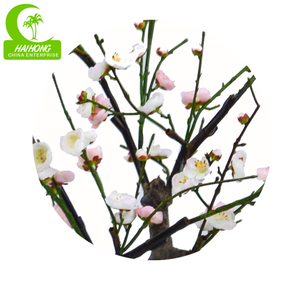 Заводы Lifelike дерева вишневого цвета Faux искусственные в горшке для горячей продажи