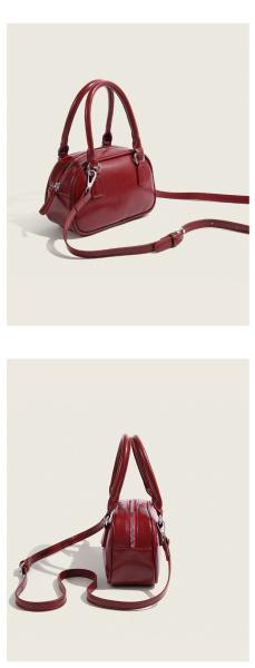 NEW FASHION HAND BAG KOREAN RETRO PU SMALL BODY BAG CROSSBODY BOWLING BAG WOMEN