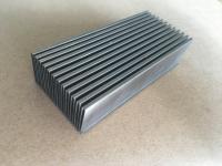 Aileron plié métallisé adapté aux besoins du client anodisé en aluminium Chip Heat Sink