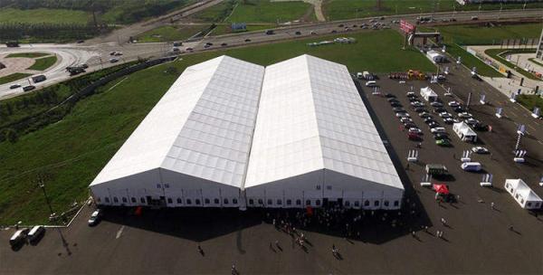 Aluminium Structure Outdoor Event Tent 10000 Square Meters Large Fair Temporary Exhibition Hall