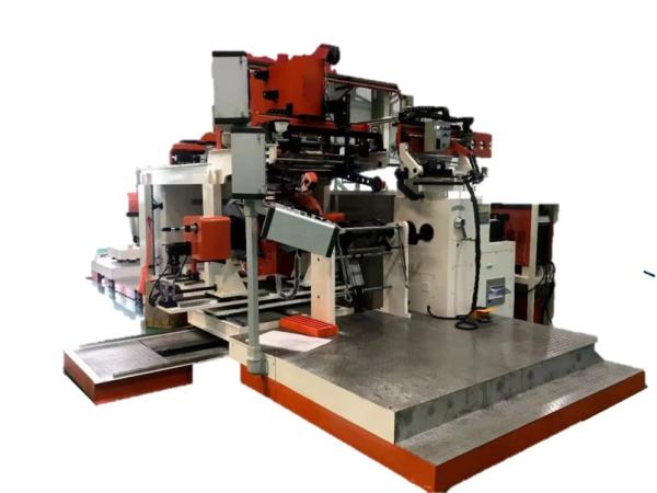 DHR-6-0630 Automatic Winding Machine for Amorphous (Silicon Steel) Triangular Core with High and Low Pressure Integration and 5KW Power