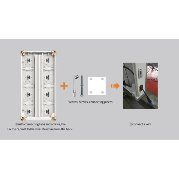 Алюминиевая наружная панель светодиодных рекламных щитов Ultra Slim Lightweight