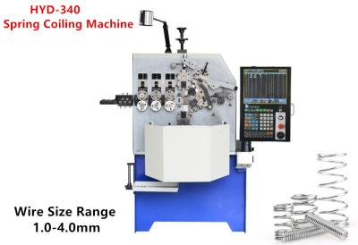 Máquina de bobinamento das molas do selo do óleo da máquina da mola de compressão do aço 4.0mm