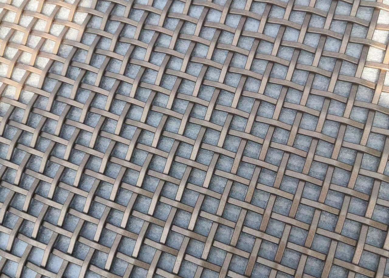 сплетенная нержавеющая сталь ячеистой сети простирания диаметра 1.0mm архитектурноакустическая декоративная