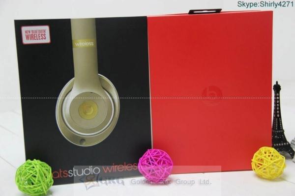 Beats by Dre Studio 2.0 Wireless Headband Headphones - Champagne Gold made in china grgheadset.com