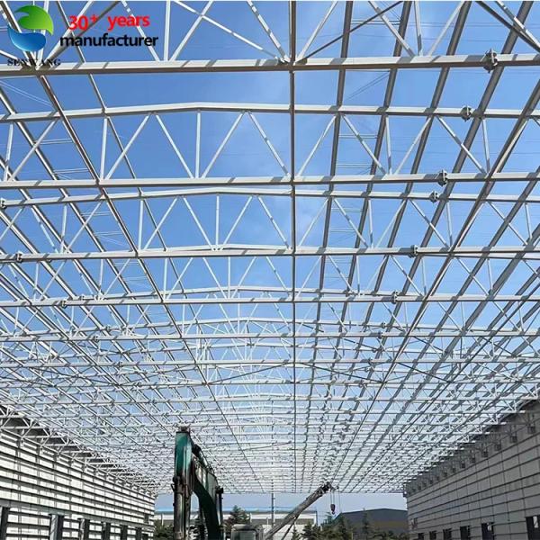 Durable Steel Structure Warehouse with Large Span Clear Height, Excellent Load Bearing Capacity, and Flexible Layouts