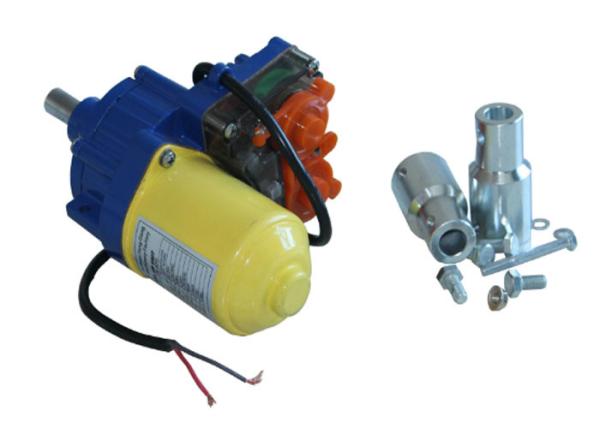 Plastic Greenhouse Roll Up Motor For Ventilation Film Double Limit Switch Protection