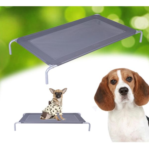 89x58x18cm Durable Travel Outdoor Pet Bed Dog Modern, Scratch Resistant Pet Dog Bed Raised Frame ,Dog Raised Bed Pet