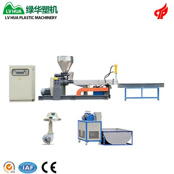 350-400kg/hr 38CrMoAL Recycled Pet Drink Bottle Flake Extrusion and Pelleting Line