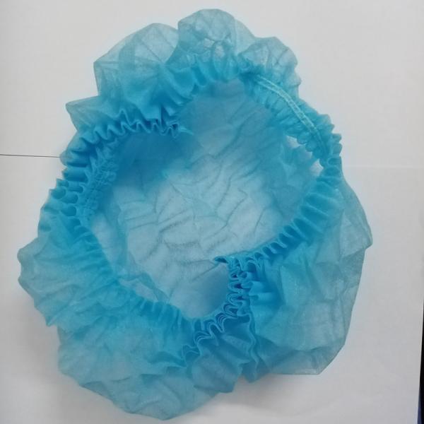 Non Woven Disposable Clip Mob Cap For Medical Use Free Sample