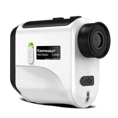 Kaemeasu 6.5X Magnificação Finder de alcance Ângulo de medição Barraco de bandeira Golfe Finder F600