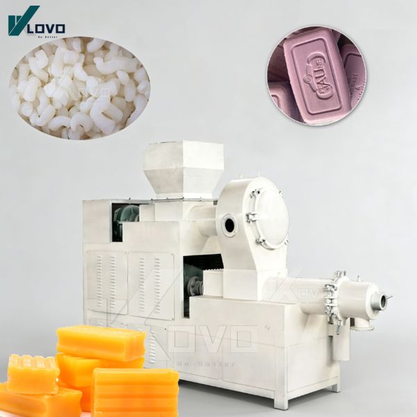 500kg Fully Automatic Soap Machine White Finish Size 2500mm X 1200mm X 900mm Suitable for Continuous Soap Manufacturing