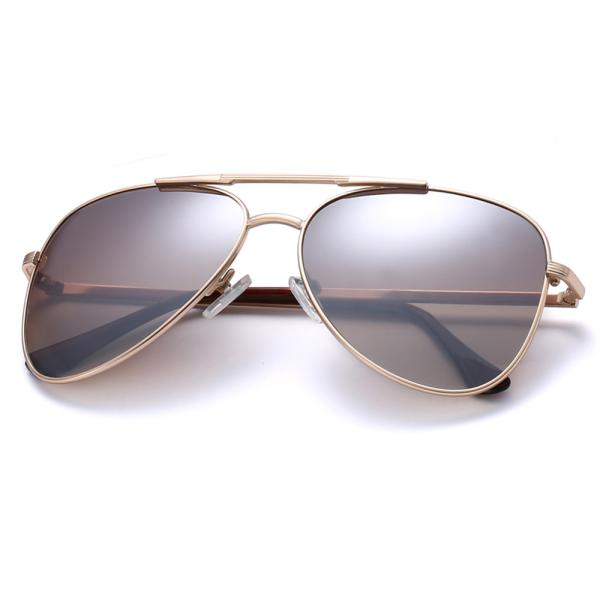Forme metal desproporcionado óculos de sol polorized do estilo de vida para exterior