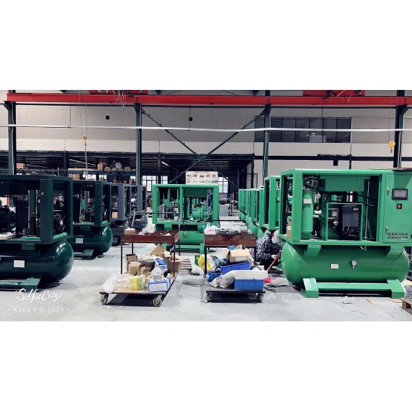 Неподвижный тихий нефтяной воздушный компрессор 0.8MPa Давление 60 л.с.