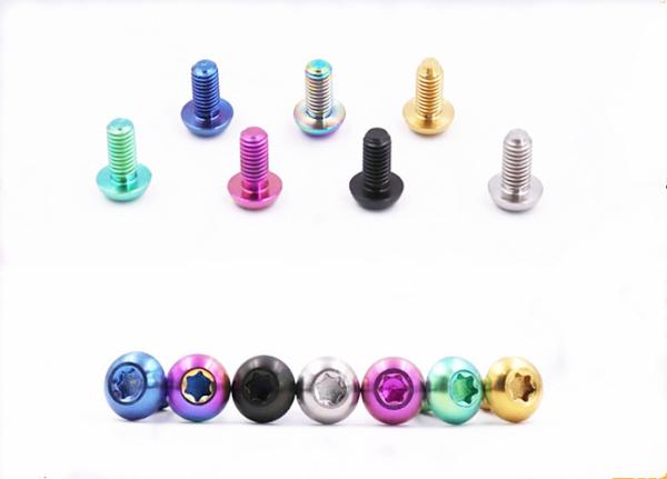 Disk Brake Rotor Bolts Torx Titanium Bicycle Parts fastenners bolts M5 x 10mm