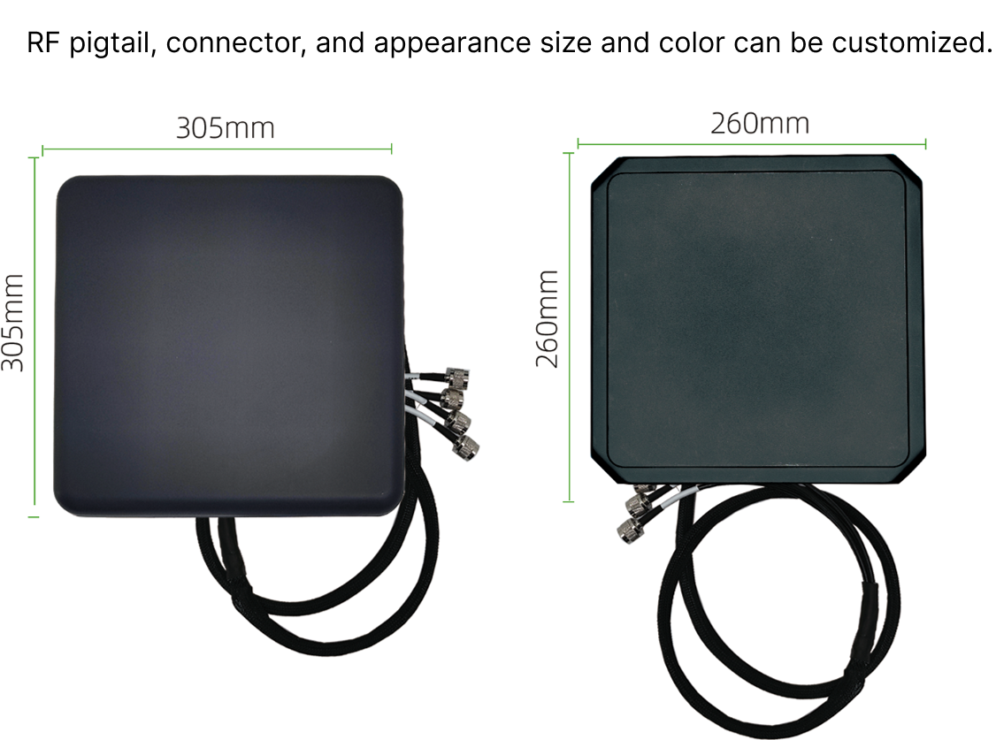 Jammer Antenna Fixed-Mount Directional Panel Antenna