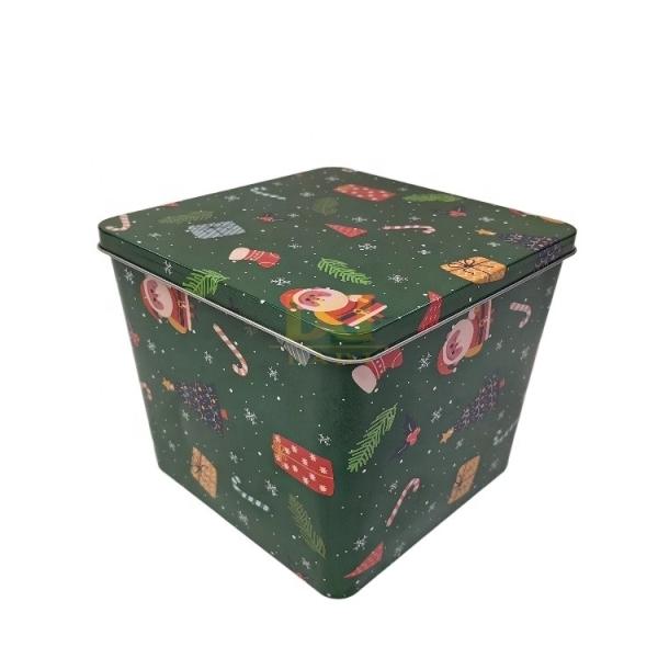 DADI Customizable Square Candy Tin Box OEM/ODM Square Tin Container 0.19mm-0.4mm