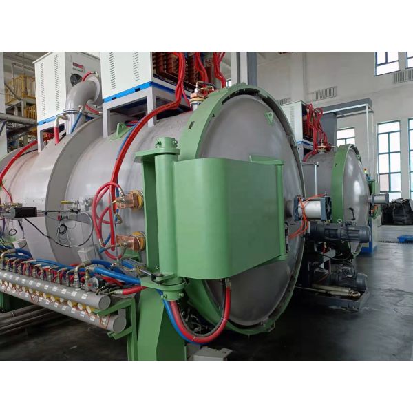 Continuous Carbon Nanotube Purification Furnace with 2400℃ Maximum Temperature 1 Year Warranty and Continuous Feeding Discharging