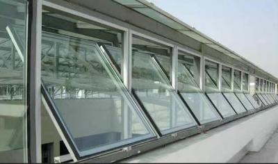 Customized Aluminum Top Hung Window Powder Spraying / Fluorocarbon Spray