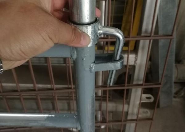 OEM Pre - Galvanized Cattle Yard Fence Panels , Metal Farm Fence Panels