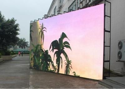Mobile Seamless Outdoor Led Display Board P4.81 Die Cast Aluminum Anti - Corrosion