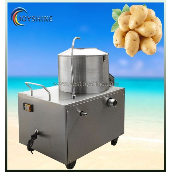 Stainless Steel Peeling And Cutting Machine For Industrial Fruit And Vegetable Processing