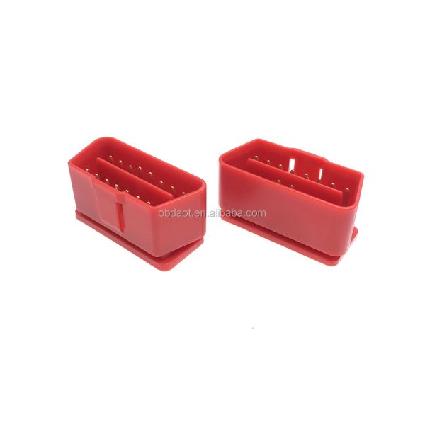 Acceptable Customization 94 V0 Material OBD II Male OBD2 J1962 OBD Lock Connector
