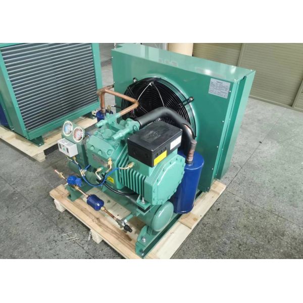 Bitzer Brand Semi Hermetic Air Cooled Condensing Unit Cool Room Refrigeration Unit