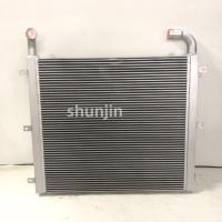 HD820-3R Aluminum Hydraulic Oil Cooler Radiator For Excavators