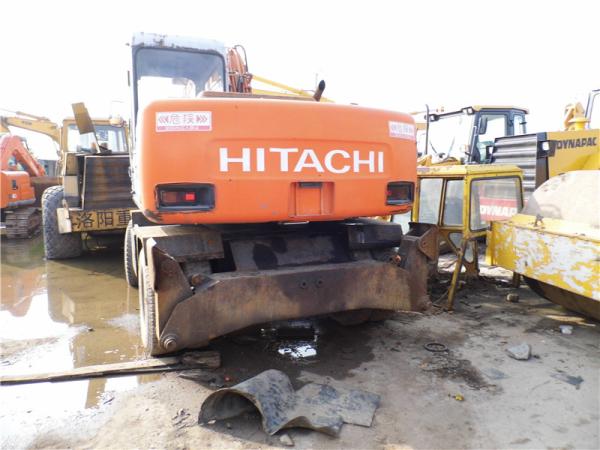 Original japan Used HITACHI EX100WD-2 Wheel Excavator