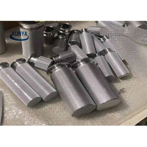 Sintered Coalescence Separation Stainless Steel Mesh Filter 300um