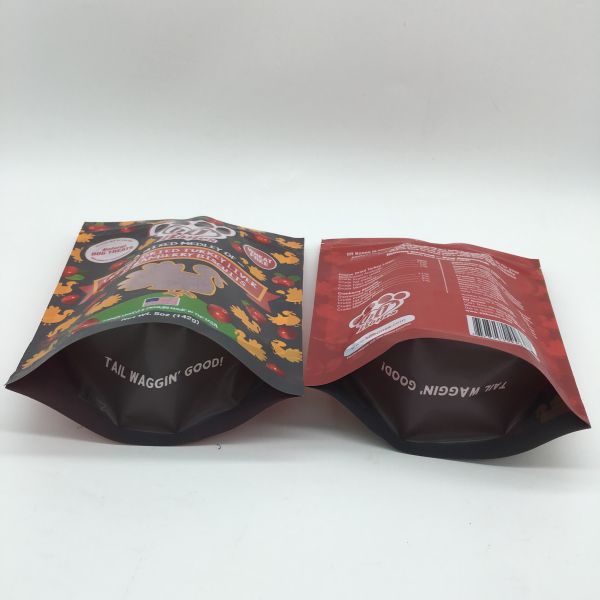 dog food yellow bag , food vacuum bag machine , food bag printing