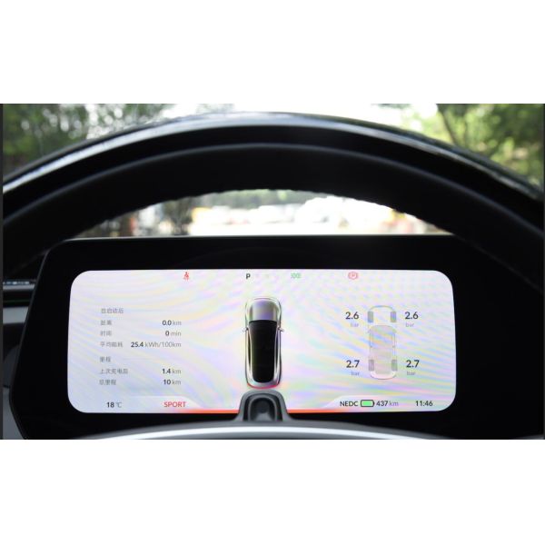 1450mm Xpeng EV voiture Xpeng P7 voitures électriques 480km verrouillent automatiquement 5 places 4 portes