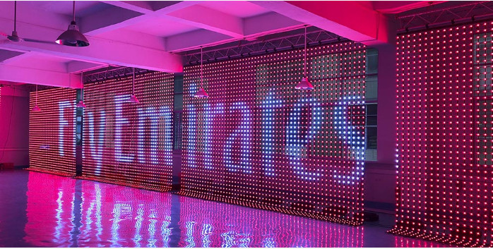 P125 LED Mesh Outdoor Display Screen Mall Dekoration Advertising Screen SMD3535 Экраны для наружного отображения в торговых центрах