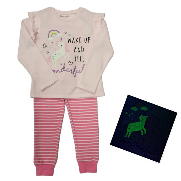 Printed 100% Cotton Sleepwear Set for Girls Customized Design in Autumn and