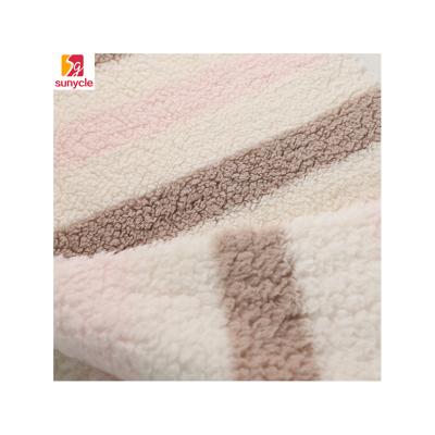 Faça malha a tela 220gsm da belbutina do velo do luxuoso para o sofá