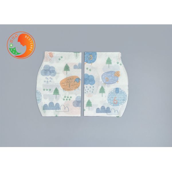Anti Liquid Non Woven Newborn Waterproof Bibs Newborn Dribble Bibs