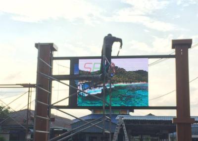 7500nits P12 IP65 Outdoor LED Billboard Advertising 2 full years