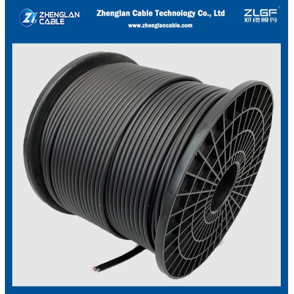 Tinned Copper Photovoltaic Solar Cable Dc 1.5mm 2.5mm 4mm 6mm 8mm 10mm