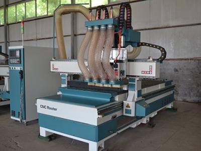 Multifunction Automatic Furniture Making Machine / CNC Router Machine For Wood