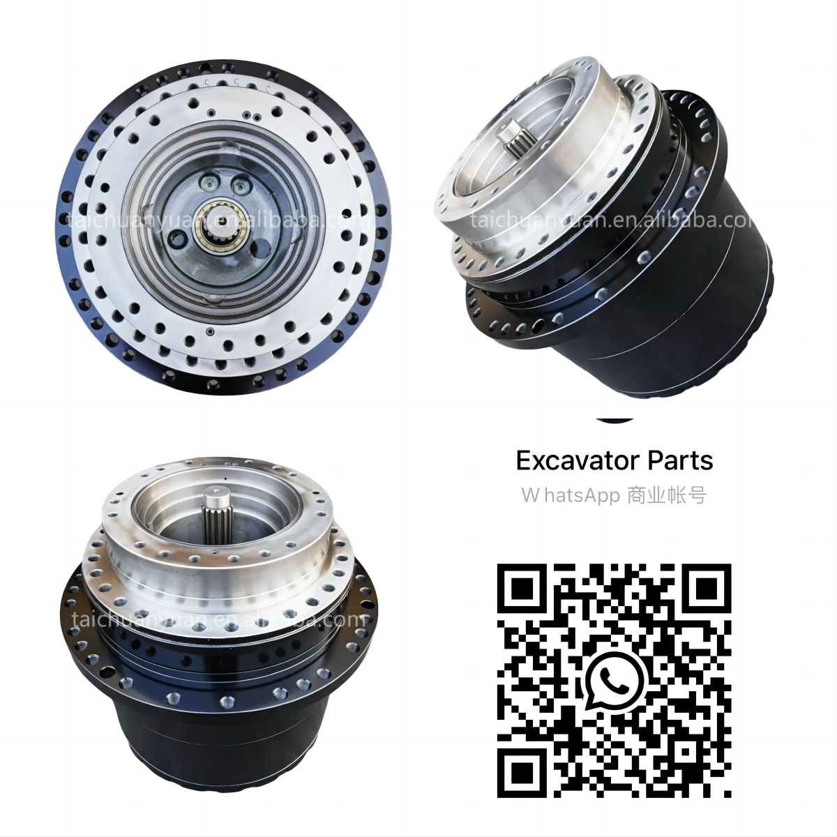 R215-9 R225-9 R210-7 Hyundai Dispositivo de reducción de desplazamiento final 31n6-40040 31n6-40041 31n6-40042