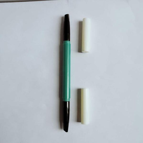 Double Ended Auto Eyebrow Pencil Slim Shape Long Standing Customizable