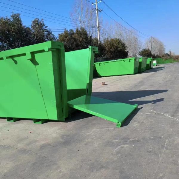 Skip Bin Trailer Steel Skip Bin Loader Waste Bin