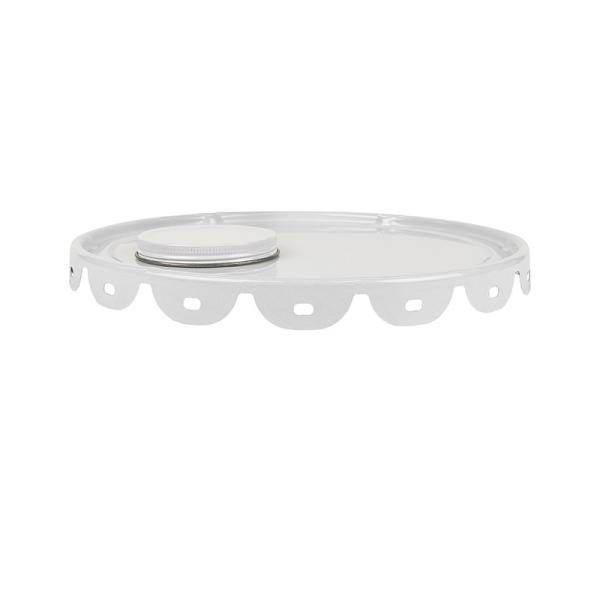 Accessoires en fer blanc personnalisés 0,30 mm Couvercles de sac en métal avec tuyaux en PVC Machine d'estampage automatique