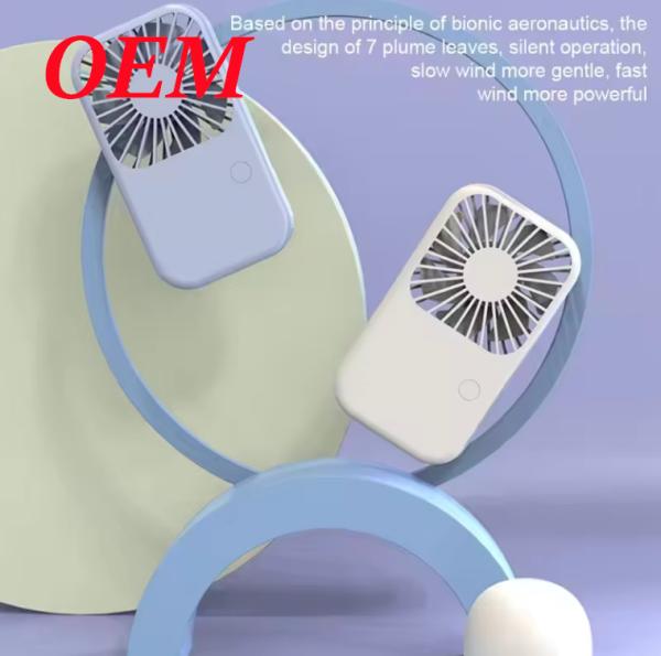 Mini Portable Rechargeable Pocket Fan Electric Handheld Air Cooling Fan For Outdoor Office Use